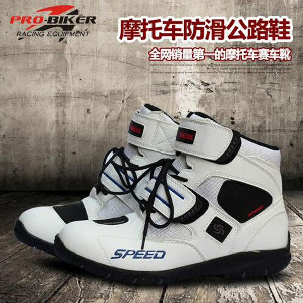 High quality SPEED PRO-BIKER Professional motorcycle boots motorbiker botas motorcycles Non-slip shoes Racing Motocross BOOT