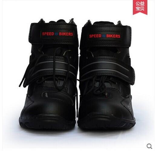 Motorcycle Boots Pro biker SPEED Moto Racing Motocross Motorbike Shoes A005 Black/White/Red size 38-45