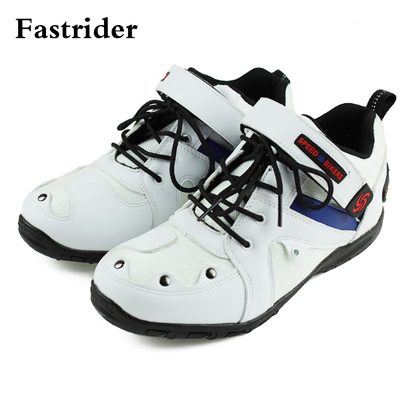 Fastrider Wear-Resistant men Motorcycle boots Off road Riding racing motorcycle shoes Non-slip Speed ATV Motocross casual boots