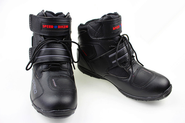 Motorcycle Boots waterproof SPEED Motorboats Men motocross boots Non-slip motorcycle shoes