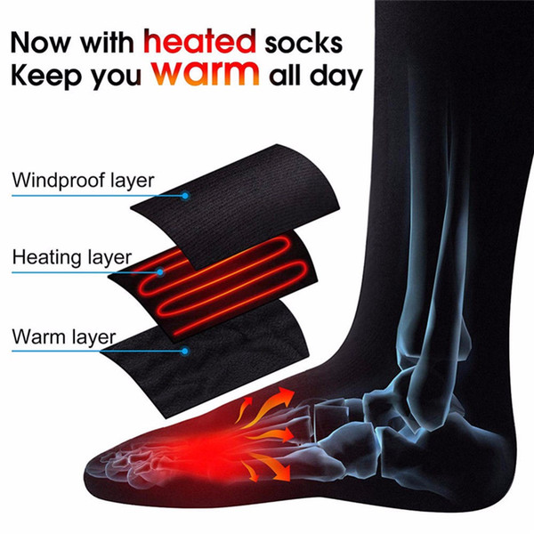 1 Pc Motorcycle Protective Boots Heated Socks Unisex USB Electric Warming for Hunting Ice Fishing Boot for Motorcycle