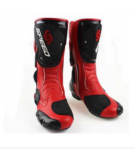 Free shipping! 2016 New fashion leather motorcycle boots Pro Biker SPEED Racing Boots Motocross Boots drop resistance