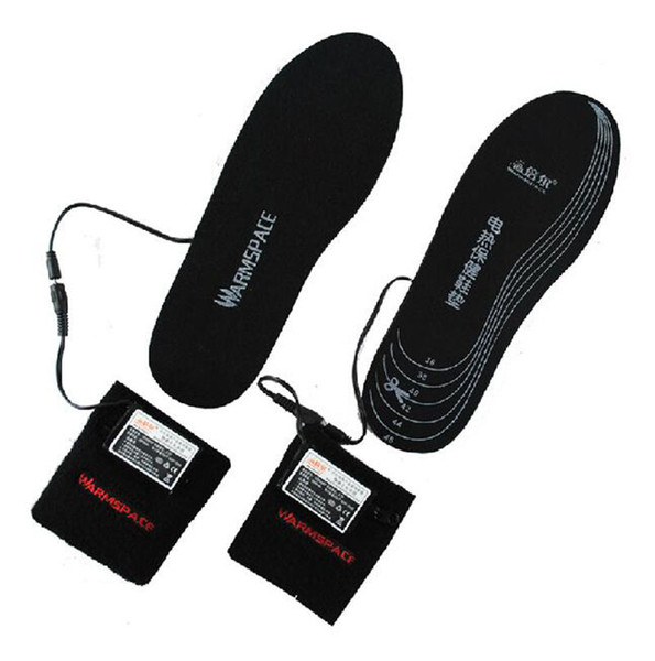 Cut-to-Fit Rechargeable Battery Powered Electric Heated Winter Insole Shoes Pad Foot Warmer for Motorcycle Outside Ski Riding