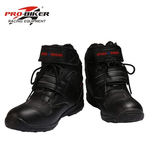 A005 Soft Motorcycle Boots PRO boot biker waterproof SPEED Motorboats Men motocross boots Non-slip motorcycle shoes