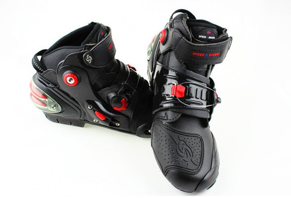 New arrival short design speed bikers 9001 automobile race shoes motorcycle shoes motorcycle