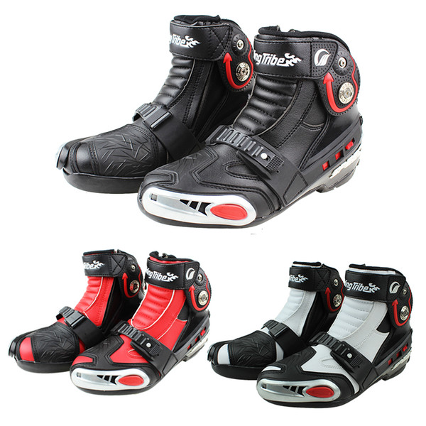 RidingTribe Motorcycle Boots Riding Shoes Racing Boots Men's Fallers Motorcycle Shoes Spring Summer