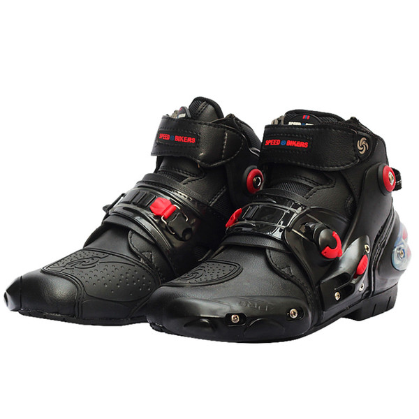 Motorcycle off-road boots pro-biker motorcycle boots automobile race short design a9001 automobile race shoes