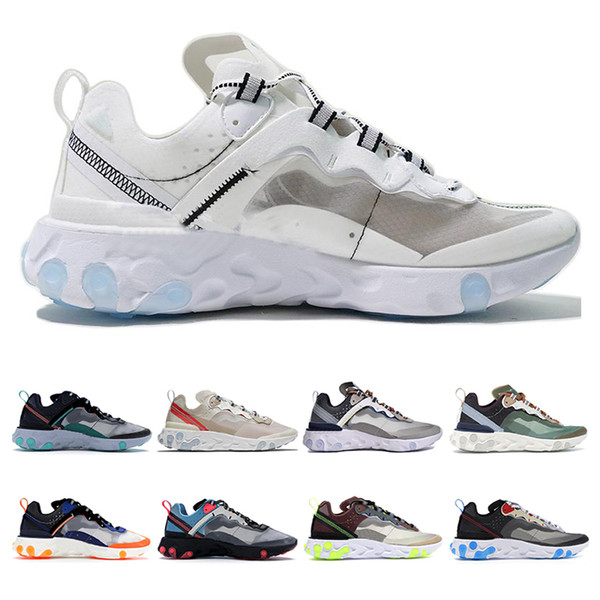 Epic React Classic Running Shoes 87 UNDERCOVER Summer Men OG Triple Breathable Designer Sports Jogging Mens Walking Hiking Sneakers 40-46