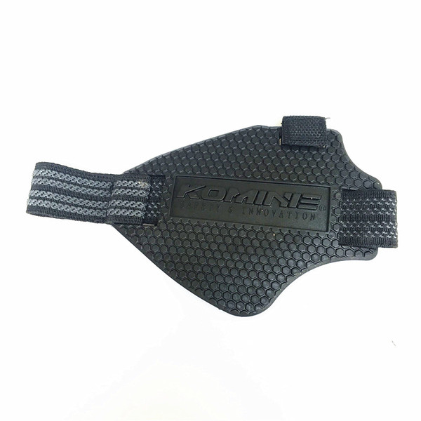 Komine Wear-resisting Rubber Motorcycle Gear Shift Pads Riding Shoes Scuff Mark Protector Motorbike Boots Cover Shifter Guards