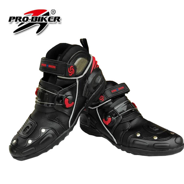 high quality free shipping new models men motorcycle boots Motocross Boots Pro-Biker Racing motorbike Boot BLACK SIZE:40-45