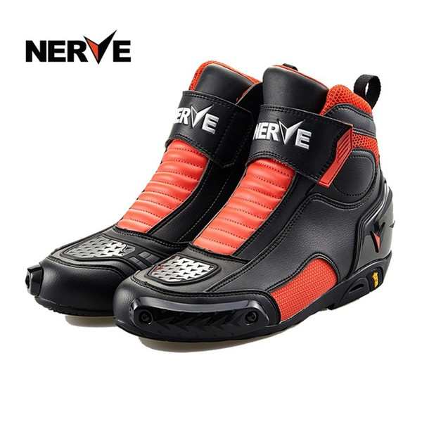 Free shipping 1pair Outdoor Sports Motorcycle Racing Boots Offroad Motobike Sport Cowhide Leather Moto Shoes Motorcycle Boots