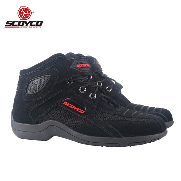 Motorcycle Boots Men Shoes Casual Bike Electric Bike Shoe Moto Riding Shoe Man Breathable Racing Motocross Protective Gear Speed