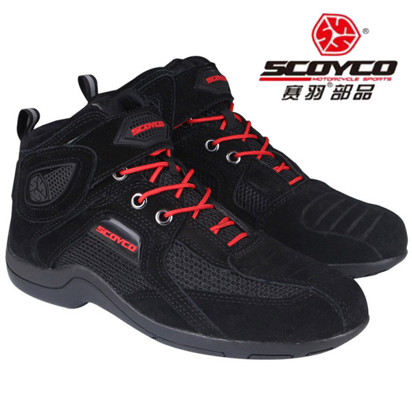 Motorcycle Racing Boots SCOYCO MBT021 Off-road riding shoes Moto men Motocross Motorbike sports casual Shoes