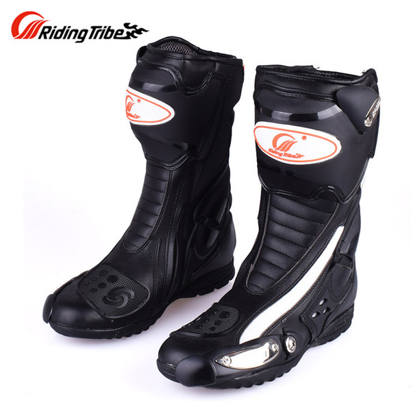 Motorcycle Boots Shoes Motocross Botas Moto Racing Motoqueiro Motocicleta 100232 Botte Botas Para Moto Men Shoes