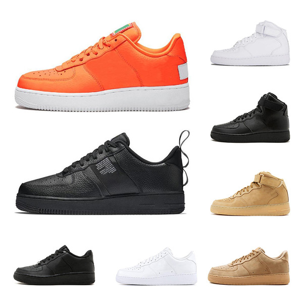 SB Utility Red 1 Dunk Casual Shoes Black White Just Orange Wheat Men High Top Low Cut Trainers Sports Skate Shoes Sneaker 40-46