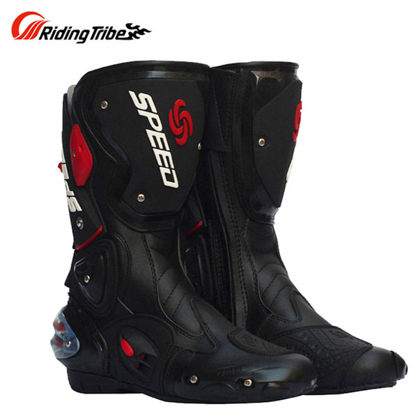 Motorcycle Boots Biker Shoes Motocross Botas Moto Motoqueiro Motocicleta B10173 Botte Botas Para Moto Racing Men Shoes