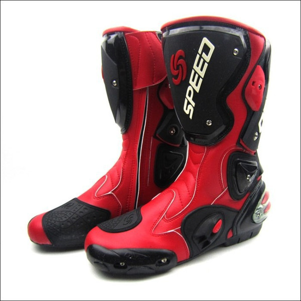 Free shipping 2022motorcycle boots Pro Biker SPEED Racing Boots,Motocross Boots,Motorbike boots SIZE: 40/41/42/43/44/45