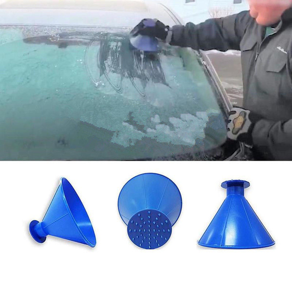 1Pc Auto Remover Magic Snow Shovel Outdoor Winter Car Tool Snow Brush Windshield Window Funnel Ice Scraper Car Accessories