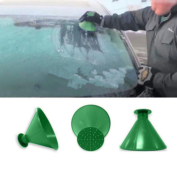 Vehemo Ice Scraper Snow Brush Defroster Ice Shovel Automobile Snow Scraper for Electric Appliance Melter Spare