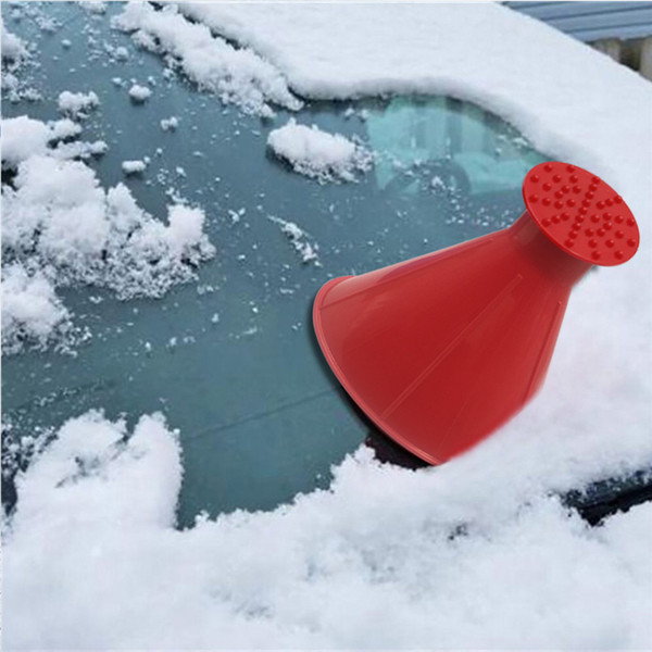 Removable Magic Shovel Cone Shaped Ice Scraper Car Winter Window Windshield Snow Ice Shovel Removal Car Scraper Tools