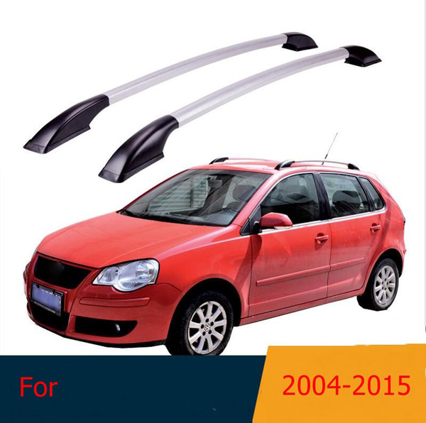 Roof Rack Boxes Side Rails Bars Luggage Carrier A Set For POLO 2004-2015 2005 2006 2007 2008 2009 2010 2011 -2013