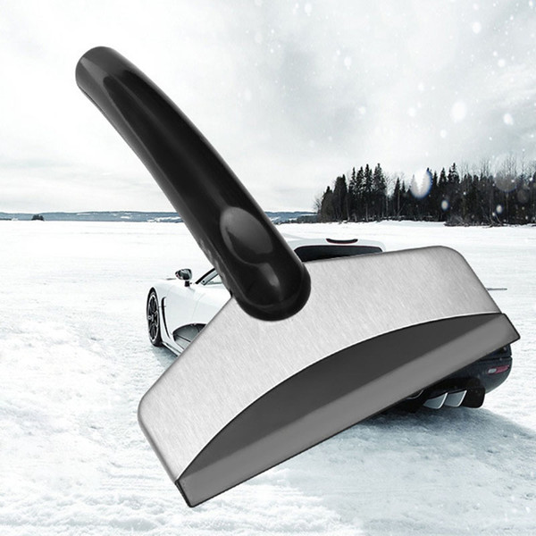 Do Promotion! Mini Stainless Steel Snow Shovel for Car Windshield Removal Scraper Cleaning Tool