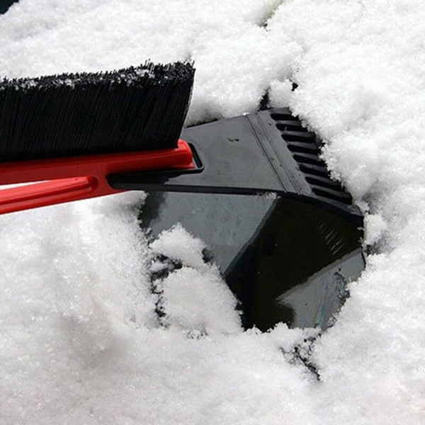 1x Auto Snow Ice Shovel Scraper Defrost Brush Car Care Winter Removal Tools 43cm