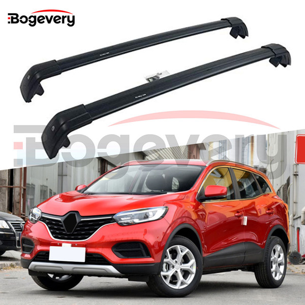 Aluminum Baggage Crossbar Cross Bars Roof Racks Rail Fit for Renault Kadjar 2016 202220222019