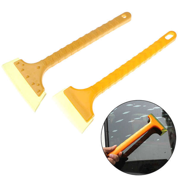 1PC Car Multifunctional Snow Shovel Ice Sweep Rubber Windshield Scraper with Handle