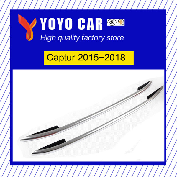 Hot sale High quality Aluminium alloy sticker install side rail bar roof rack for Captur 2015 2016 20222018