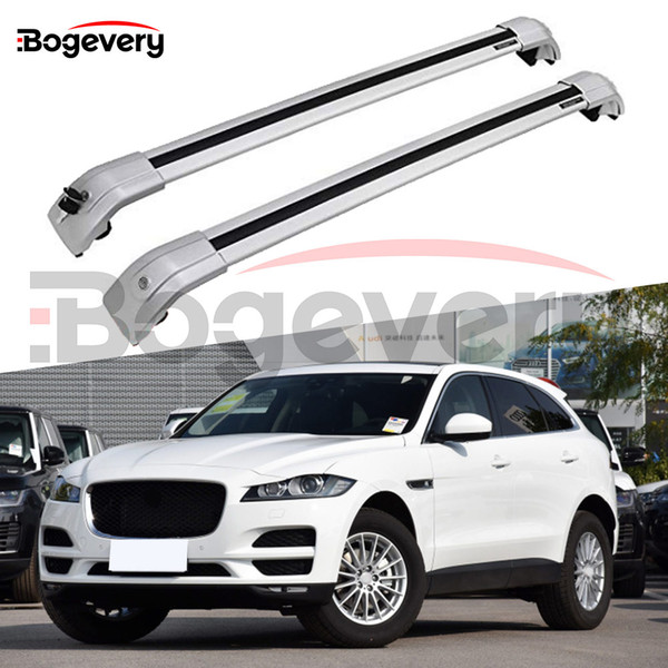 New Silver Baggage Crossbar Cross Bars Roof Racks Rail Fit for Jaguar E-Pace E Pace 202220222020