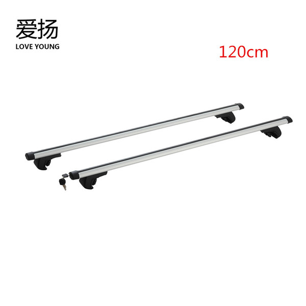 roof top rack SUV car travel rack general aluminum alloy car anti-theft cross bar roof luggage frame bicycle frame