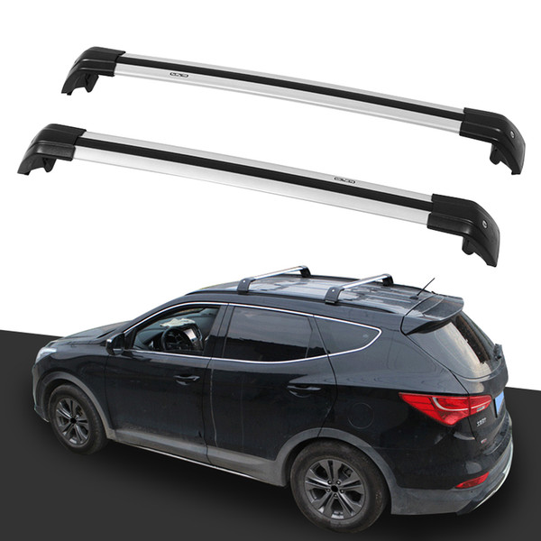 Baggage High Quality Aluminum Luggage Cross Bar for Mitsubishi Outlander 2013-2022Roof Rail Rack Pair