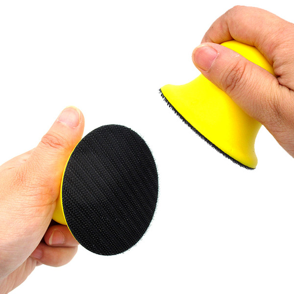 3 inch manual gluing tray manual sandpaper polishing disc polishing disc easy efficient hand grinding sticky tool