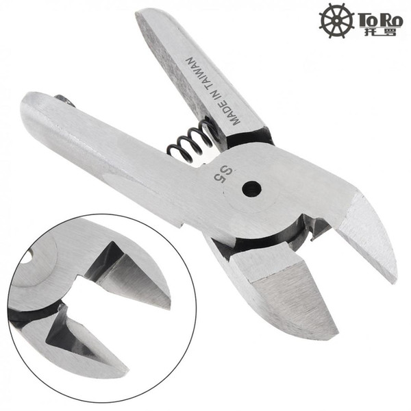 TORO S5 Stainless Steel Optional Angle HS-20K Pneumatic Scissors Head Nippers Blade for 2mm Iron Wire Copper Wire / 9mm Plastic