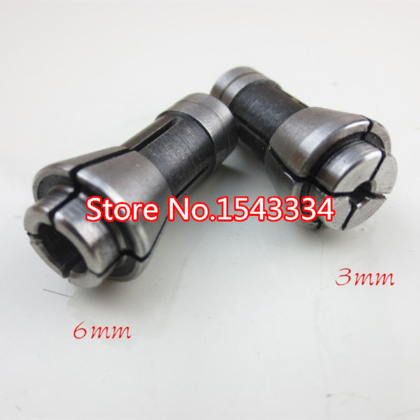 1pcs High quality 3mm / 6mm rinding chunk,Pneumatic air grinding collet