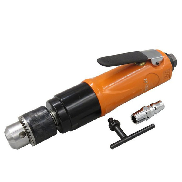 3/8 Direct Air Drill Pneumatic Drilling High-Speed Wind Drill Straight Handle Wind Drilling Machine Tool Kp-555A