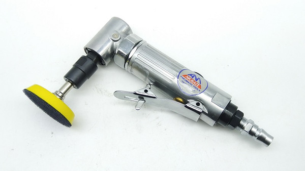 New 1Pcs Pneumatic Angle Die Grinder with 2inch Polishing Pad , 90 Degree Air Die Grinder Tools Polishing machine