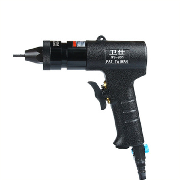 M3/M4/M5/M6M8/M10/M12 Pneumatic Riveters Pneumatic Pull Setter Air Rivets Nut Gun Tool Only for Aluminum Rivet Nuts