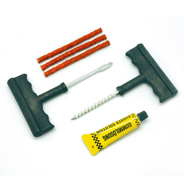 UNIT Emergency Tire Repair Tool Set Tyre Repair Seals Rubber Strip