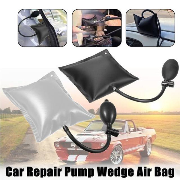 free shipping yentl Portable 1PCS Adjustable Air Pump Auto Repair Tool Thickened Car Door Repair Air Cushion Emergency Open Unlock Tool Kit