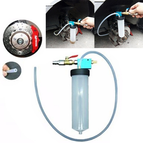 Car Brake System Fluid Bleeder Kit Hydraulic Clutch Oil Exchange One Man Tool