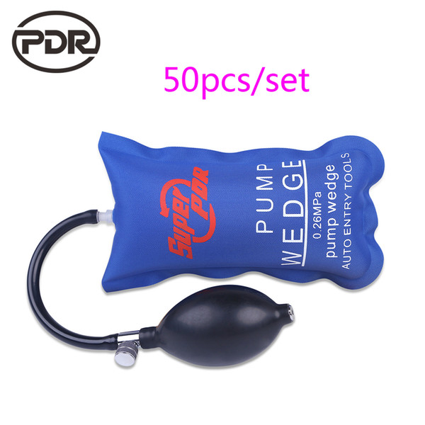 Super PDR Pump Wedge Locksmith Tools 19.3*11.3CM Size Auto Air Wedge Airbag Lock Pick Set Open Car Door Lock 50 pcs/set