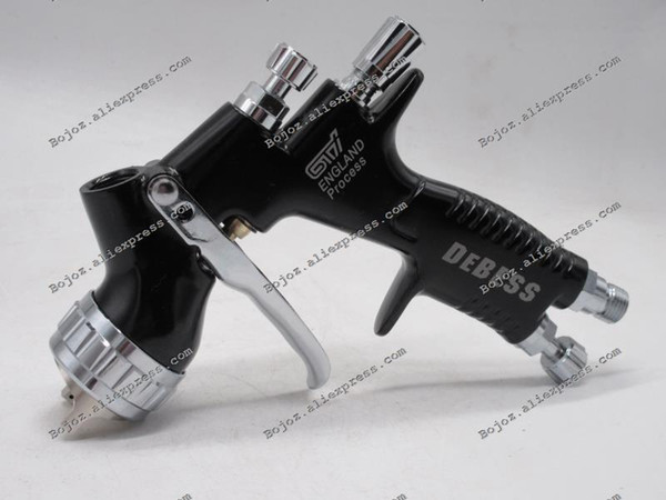 Professional LVMP Sparyer GTI England Process Black LITE 1.3mm nozzle w/t cup Auto Paintting Tool Pistol Spray Gun