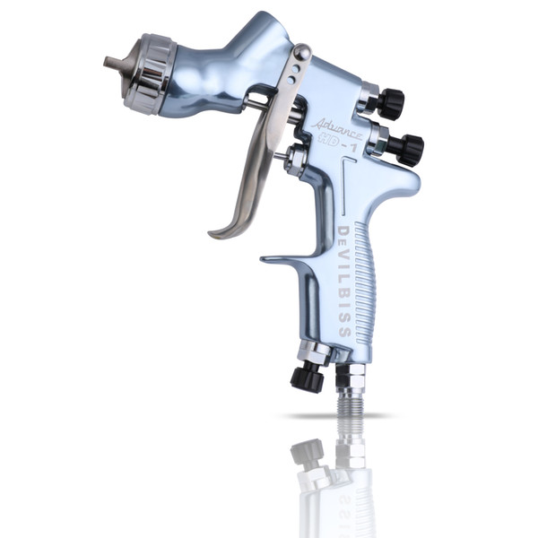 HD-1 HVLP Gravity Feed Paint Spray Gun for all Auto Paint ,Topcoat and Touch-Up with 600cc Plastic Paint Cup