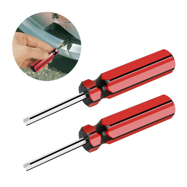 2 Pcs Tire Valve Stem Core Removal Tool Tyre Repair Install Car Truck Bike Valve Stem Core Removal Remover Tool