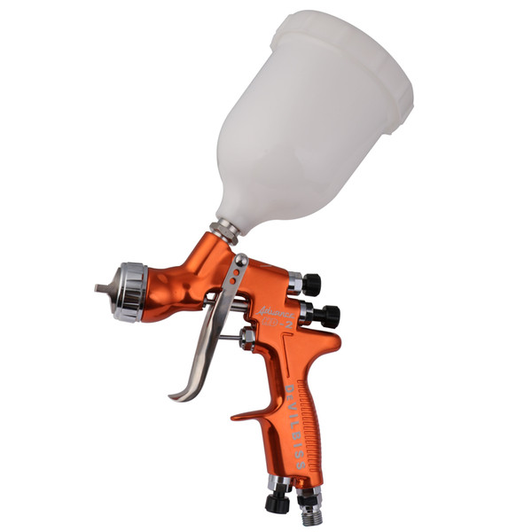 Free shipping New Devilbiss HD-2 HVLP Spray Gun Gravity feed 1.3mm Topcoat Touch-Up Paint Cup for all Auto Paint W/T 600ml CUP