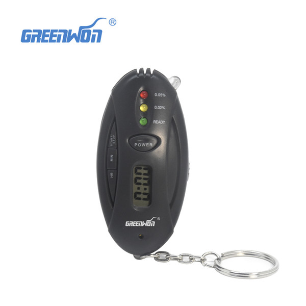 Free Shipping and Dropshipping Greenwon Portable Breathalyzer Breathalyzer Alcohol Tester Digital Breath Analyzer