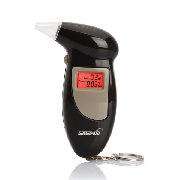 GREENWON Best Selling KeyChain Alcohol Tester ,Business Gift Digital LCD Display Alcohol tester Breathalyzer,Factory Drive Safety