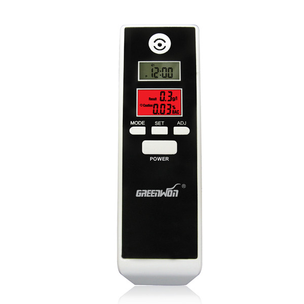 GREENWON NEW Dual LCD Display Digital Breath Alcohol Tester Breathalyzer Drop shipping